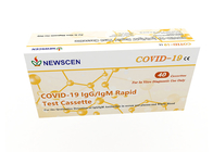 CE IVD 손가락 끝 20uL 보존혈액 새로운 코로나바이러스 시험 카세트